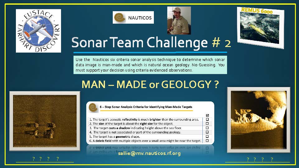 Sonar Team Challenge # 2