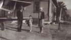 A.E. and Bert Kenner and little girl, Glendale, circa 1920's - Lee Brusse, Long